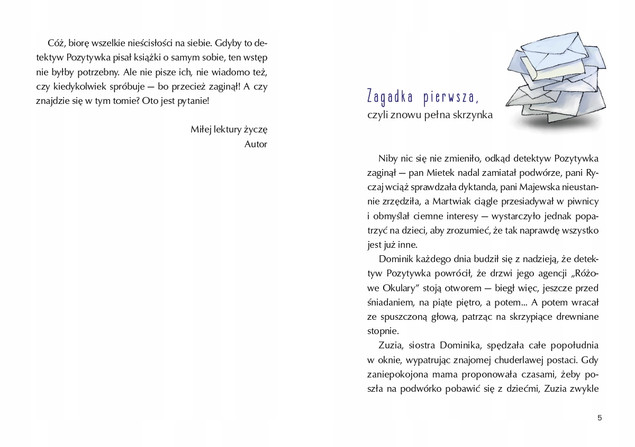 Wielki Powrót Detektywa Pozytywki Grzegorz Kasdepke 6+ Nasza Księgarnia