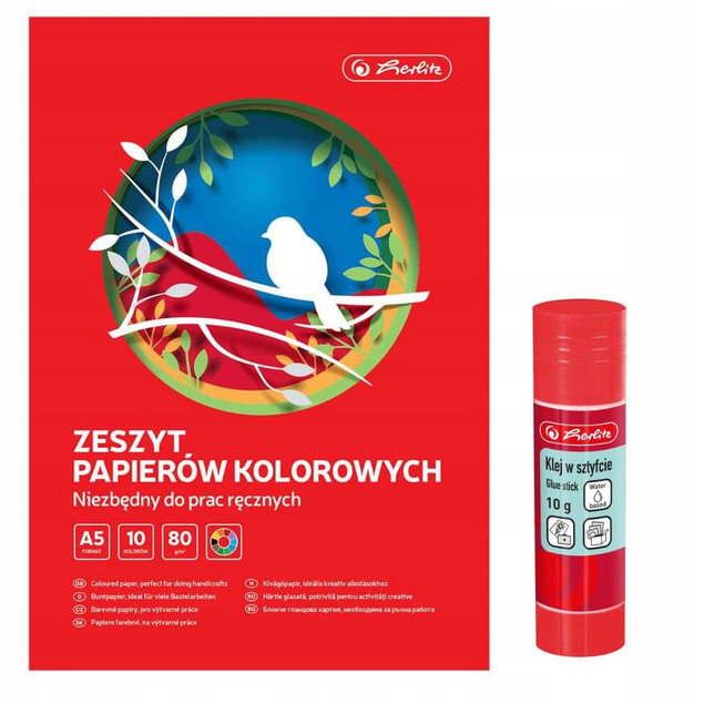 Wyprawka Szkolna dla 1 Klasy Herlitz 23 El. Blok Zeszyt Piórnik