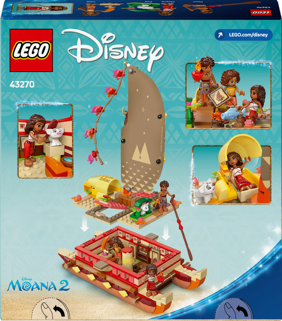 LEGO Disney 43270 Kajakowa przygoda Vaiany
