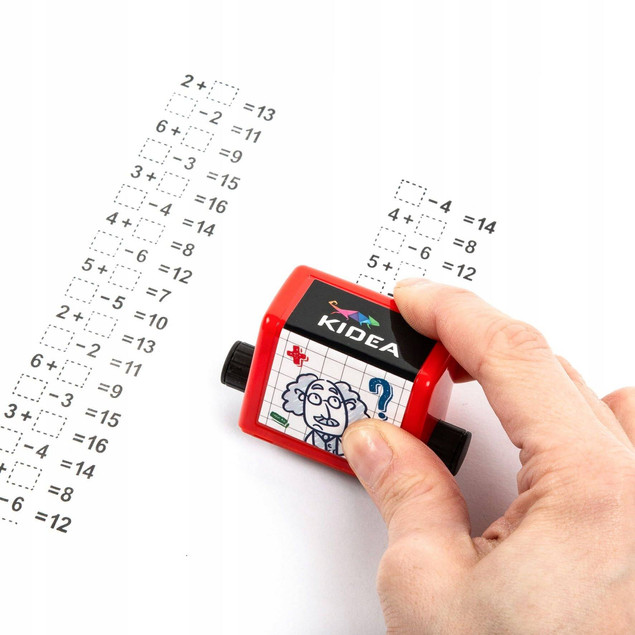 Drukarka matematyczna równania z niewiadomą Kidea