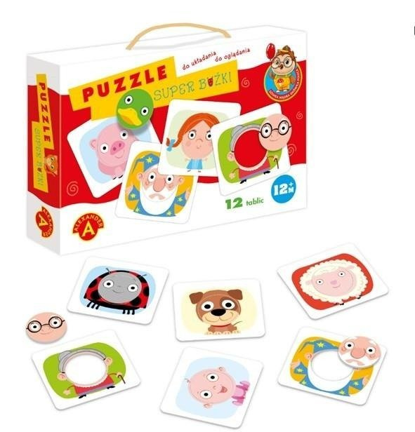 Puzzle Super Buźki, Sówka Mądra Główka