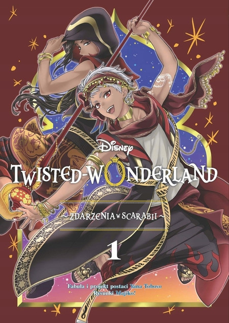 TWISTED-WONDERLAND Tom 1: Zdarzenia w Scarabii – Manga Yana Toboso, Majiko