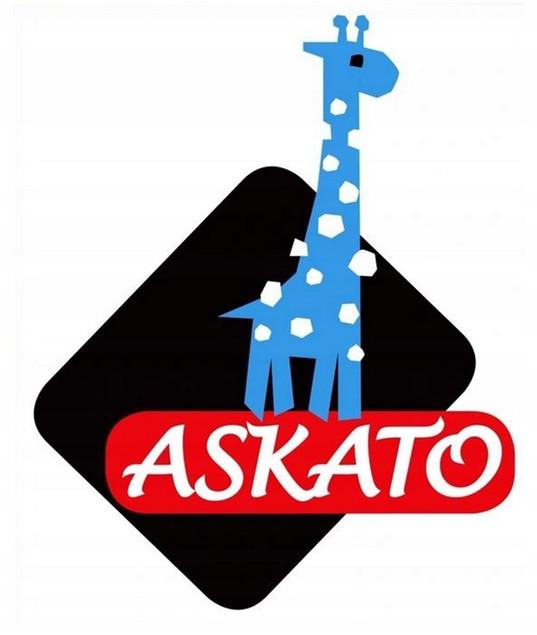 ASKATO Klocki Konstrukcyjne Szczotkowe 32 el. Kreatywne