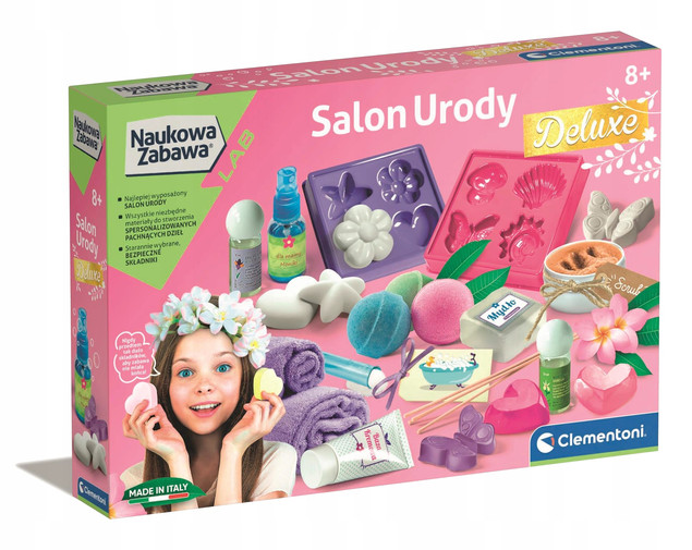 Salon Urody Kosmetyki Dla Dzieci Perfumy Kule Kąpiel 8+ Clementoni