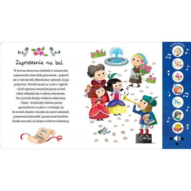 Bajka dźwiękowa Kopciuszek – Aksjomat