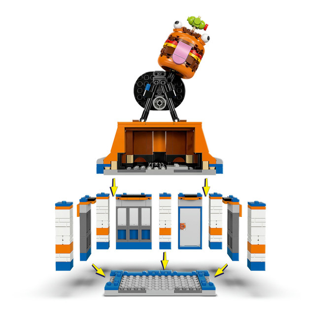 LEGO Fortnite 77076 Restauracja Durrr Burger – Kultowa Figurka Kolekcjonerska