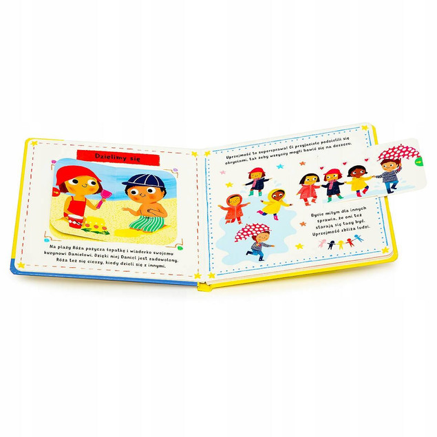 Poznaj Uczucia i Emocje Lubię Być Miły Campbell Books 3+ HarperKids