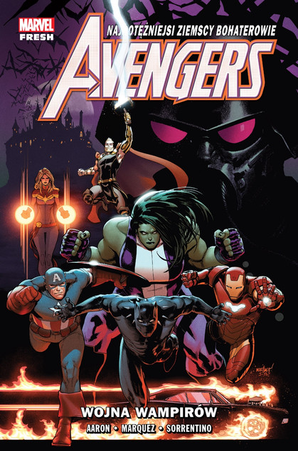 Avengers Tom 3 Wojna wampirów Andrea Sorrentino, David Marquez, Jason Aaron