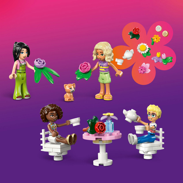 LEGO Friends - Zielona kawiarnia i kwiaciarnia 42671