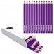 Kredki Trójkątne Grube FIOLETOWE op. 12 Sztuk Bambino