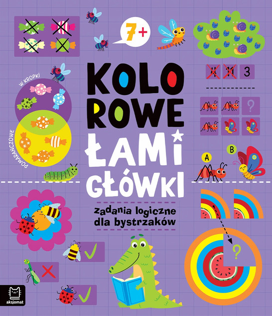 Kolorowe Łamigłówki Logiczne dla Bystrzaków 7+ Aksjomat