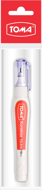 Korektor w długopisie Toma 10ml metalowa końcówka