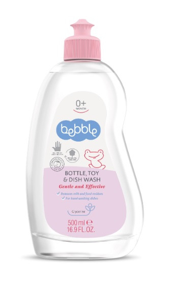 Zestaw Bebble: płyn 500ml i suszarka do butelek i smoczków