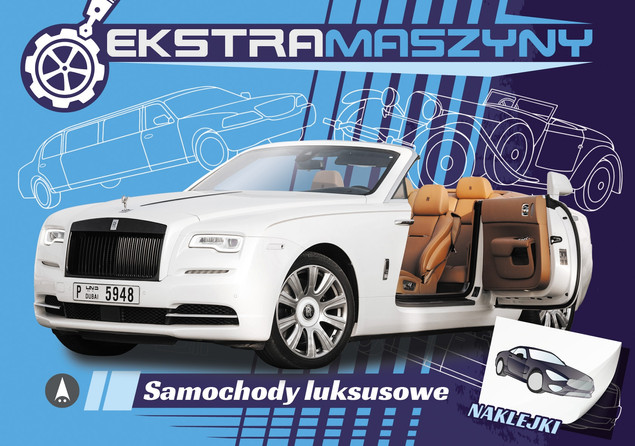 Kolorowanka Ekstramaszyny Samochody Luksusowe 3+ Skrzat