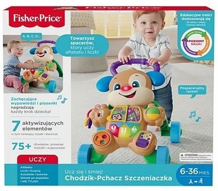 Chodzik Pchacz Szczeniaczka FRC92 FISHER PRICE