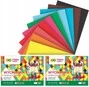 2x Blok Wycinanka A5 Papier KOLOR 10 Kart Happy Color