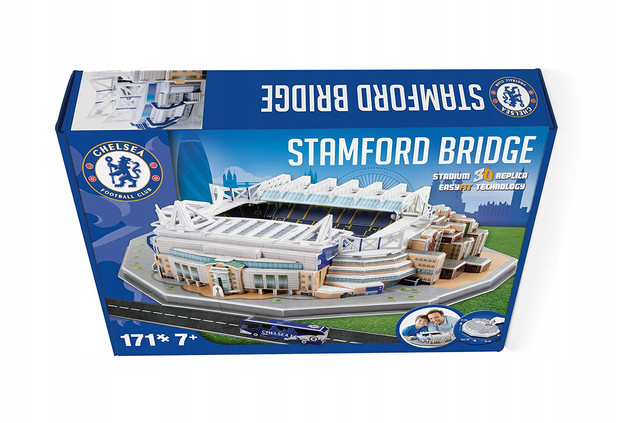 Puzzle 3D Nanostad Stadion Stamford Bridge 171 el. Chelsea