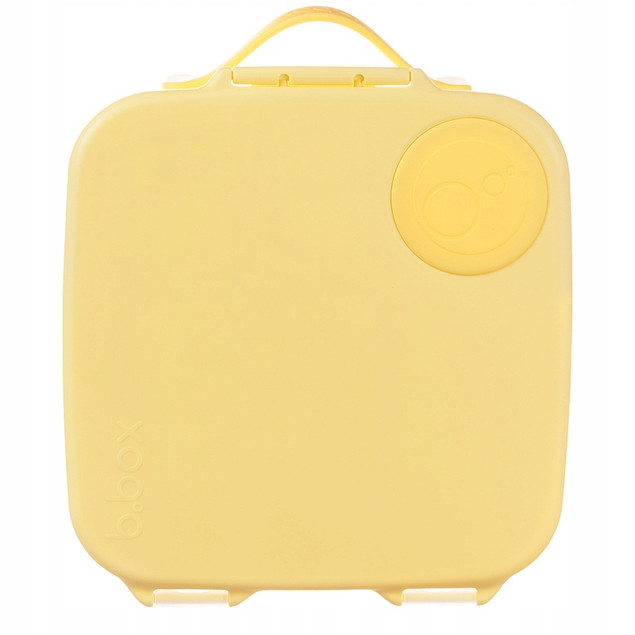 B.box Lunchbox Śniadaniówka Lemon Twist z Przegródkami i Wkładem Chłodzącym 2L