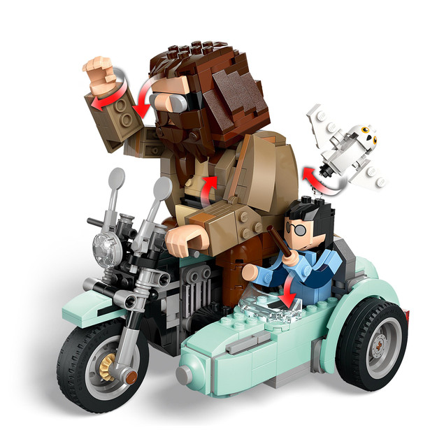 LEGO Harry Potter 76443 Motocyklowa Przejażdżka Hagrida i Harry’ego – Ucieczka