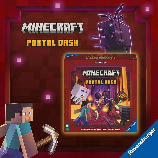 Minecraft Gra planszowa Portal Dash Ravensburger