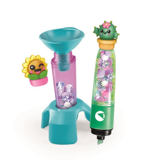 CLEMENTONI CREA IDEA Mini Fabryka Markerów MAGICZNY OGRÓD Zestaw DIY dla dzieci 6+
