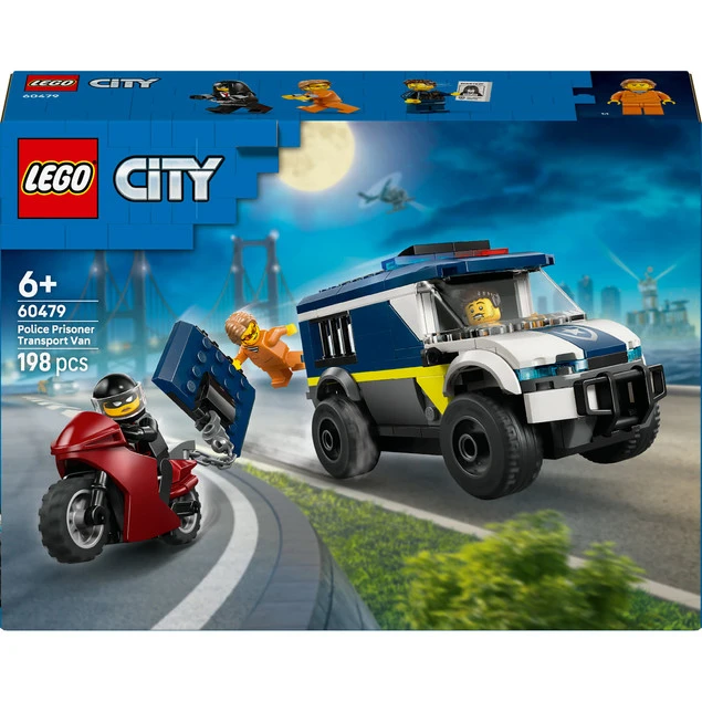 Minifigurki LEGO City 60479 policjant i przestępcy