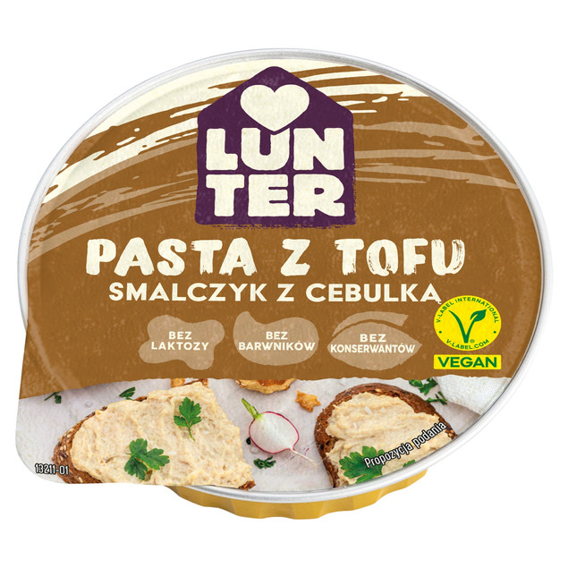 Smalec czosnek Lunter 80 g
