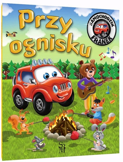 ZESTAW 8 Książeczke. Samochodzik Franek