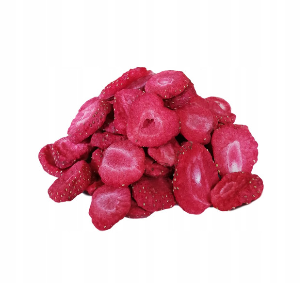 OtoLandia Tęczowy ogród Owoce liofilizowane Truskawka w kawałkach 20 g