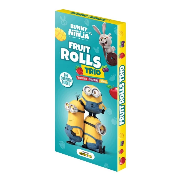 BUNNY NINJA fruit rolls TRIO na różne okazje