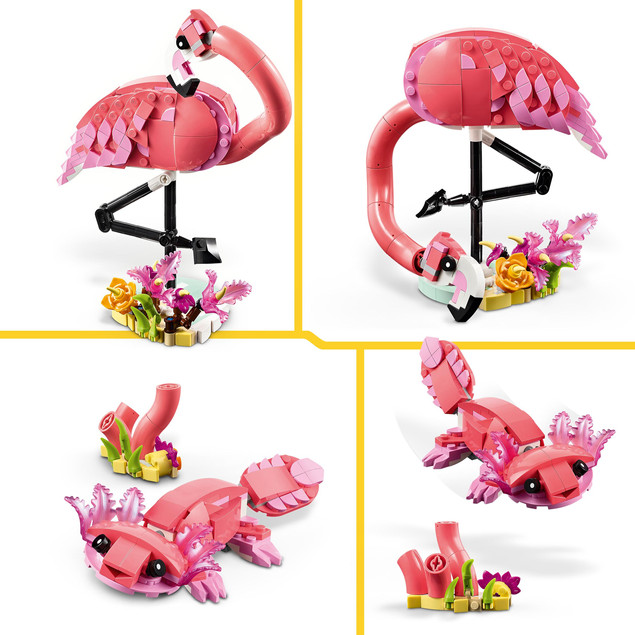 LEGO Creator - Dzikie zwierzęta: różowy flaming 3w1 31170