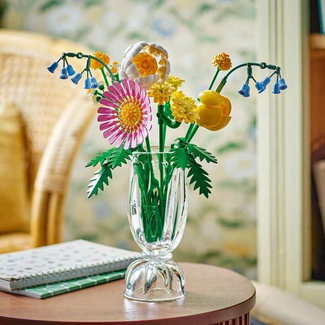 LEGO Botanicals 10347 Mały Słoneczny Bukiet – Wieczne Kwiaty