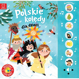 Polskie KOLĘDY DLA DZIECI Słuchaj i Śpiewaj Podgórska 0+ Aksjomat 3757