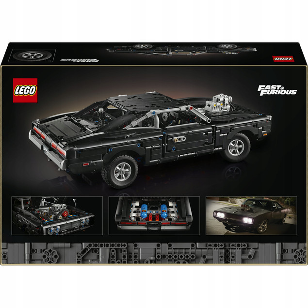 LEGO Technic 42231 Dodge Charger R/T Szybcy i Wściekli – Model Dominika Toretto