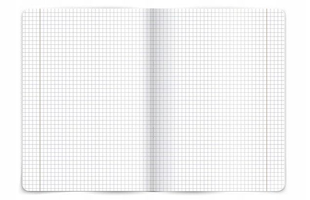 Zeszyt A5 w Kratkę TOP-2000 60 Kartek z Ściągą Matematyczną