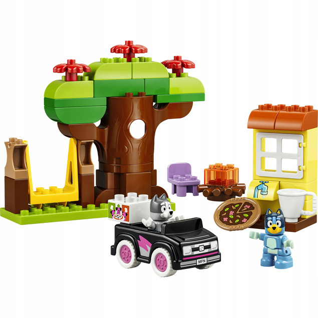 LEGO DUPLO Bluey 10469 Muffiny, Bluey i dostawa pizzy