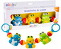 Grzechotka Zawieszka Do Wózka Łóżka ŻABKI Sensory Akuku 0353