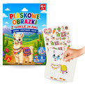 sand painting alpaca – Alexander