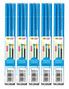 5x Wkład Wymazywalny NIEBIESKI HAPPY COLOR Standard A 0.5mm 15 Sztuk