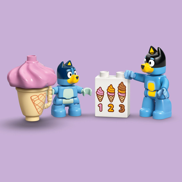 Klocki LEGO DUPLO Bluey i Wycieczka po lodach 10458 (22 el.)