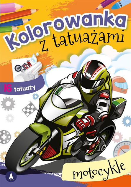 Kolorowanka Z Tatuażami Samoloty 3+ Skrzat