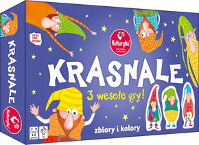 Krasnale 3 Wesołe Gry Planszowe Dla Dzieci Rodzinna 3+ Kukuryku