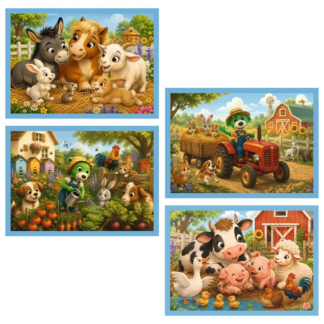 Puzzle Trefl 207 elementów RODZINNY SPACER_2