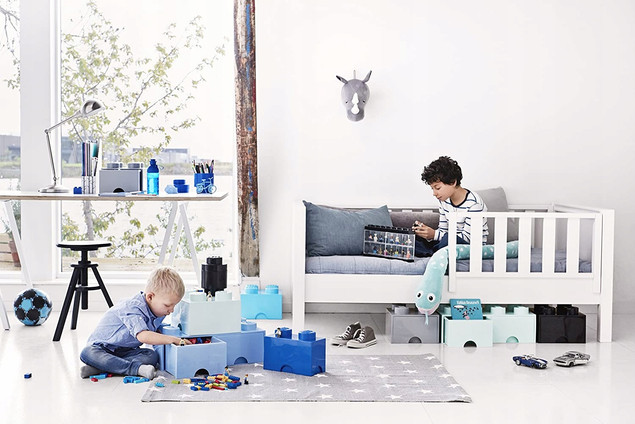 LEGO Pojemnik na Klocki z Szufladami 4x2 Szary 40061740