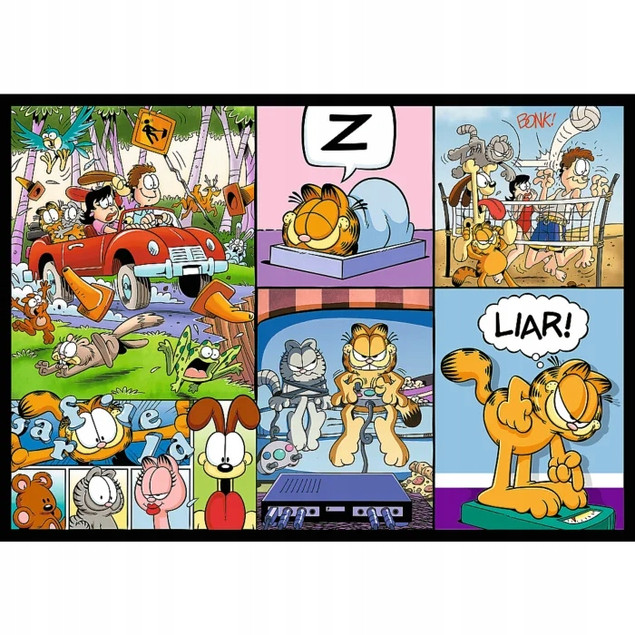 TREFL Puzzle 2x250 elementów Garfield Nie Lubi Poniedziałków (13344)