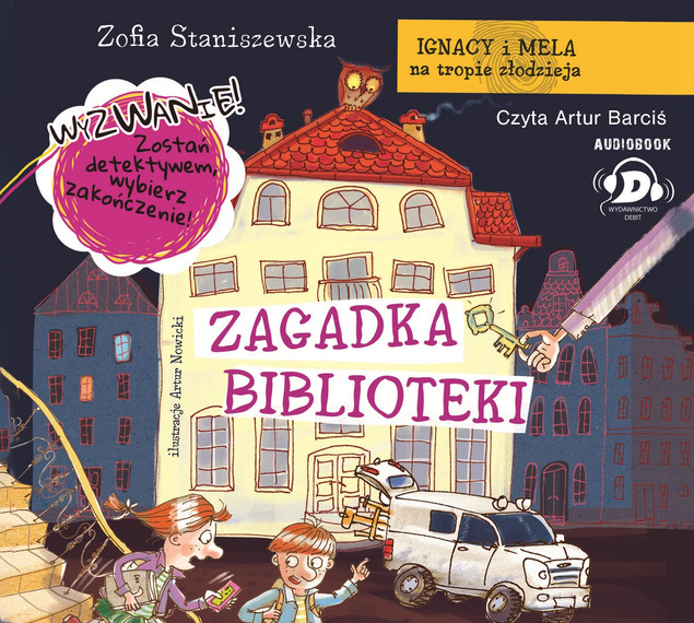 Ignacy i Mela na tropie złodzieja Zagadka biblioteki Zofia Staniszewska