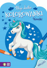 Moje Słodkie Kolorowanki. Koniki z Naklejkami
