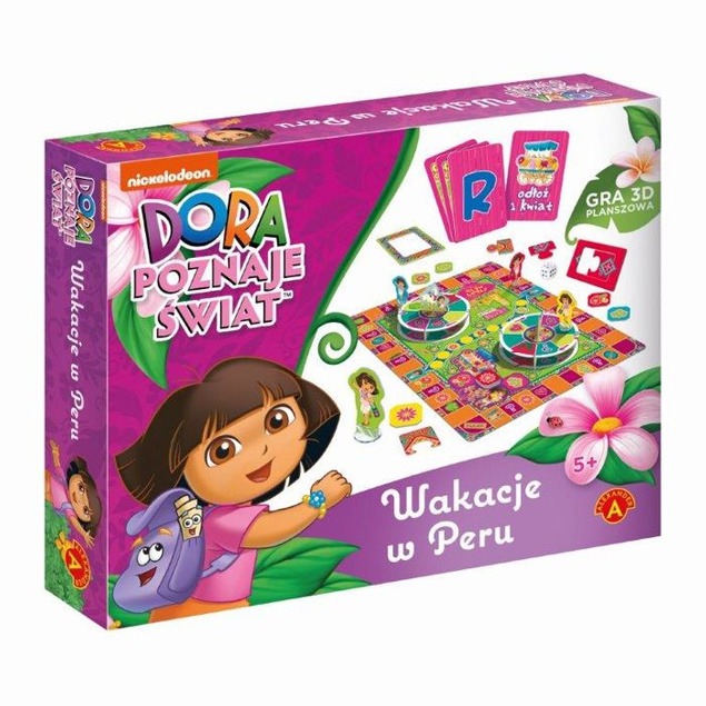 Alexander, Gra losowa, GRA 3D WAKACJE W PERU - DORA POZNAJE ŚWIAT