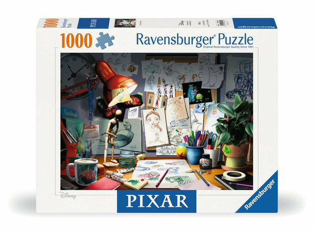 Puzzle Ravensburger 1000 elementów Artystyczne Biurko