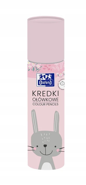 Oxford Kids kredki w tubie, trwałe i miękkie